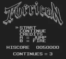 Image n° 4 - screenshots  : Turrican